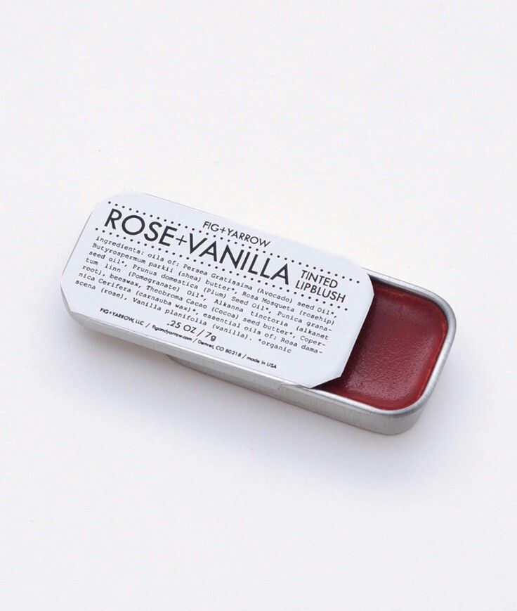 ROSE + VANILLA // FIG+YARROW Lip Balm