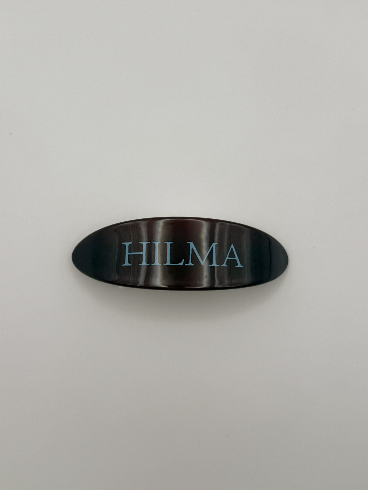 Hilma Logo Barrette Hair Clip