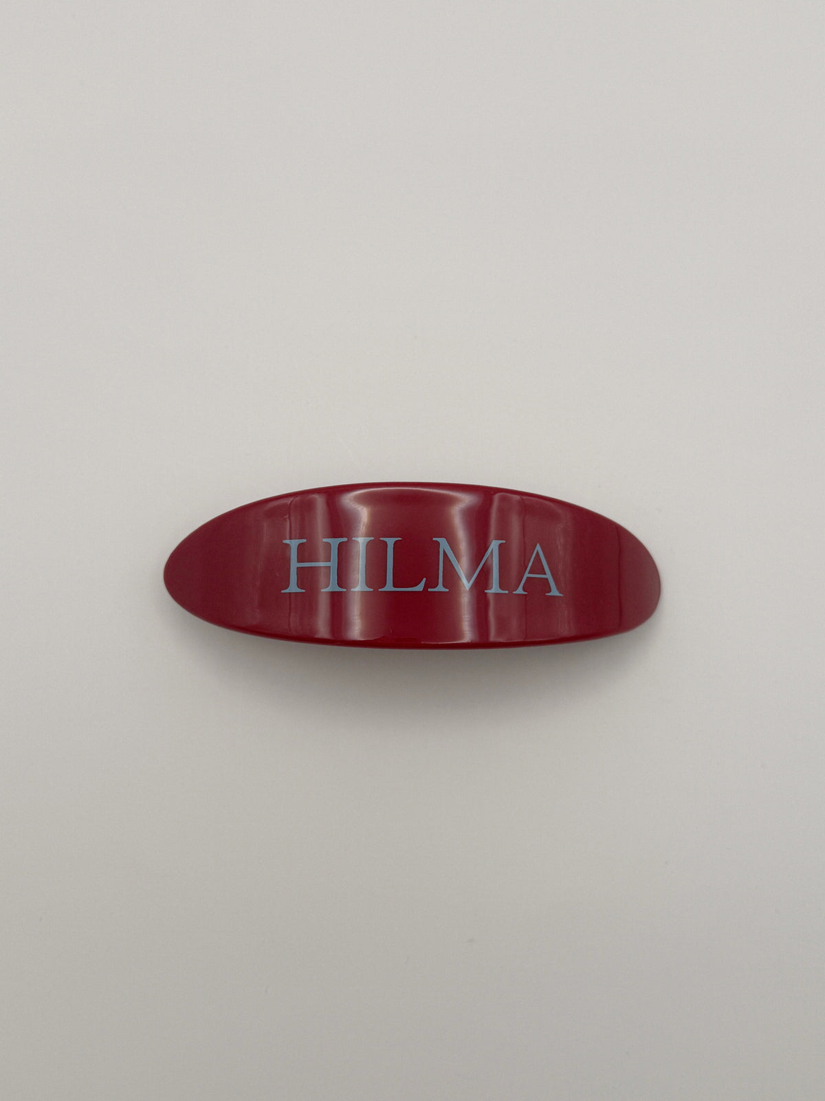 Hilma Logo Barrette Hair Clip