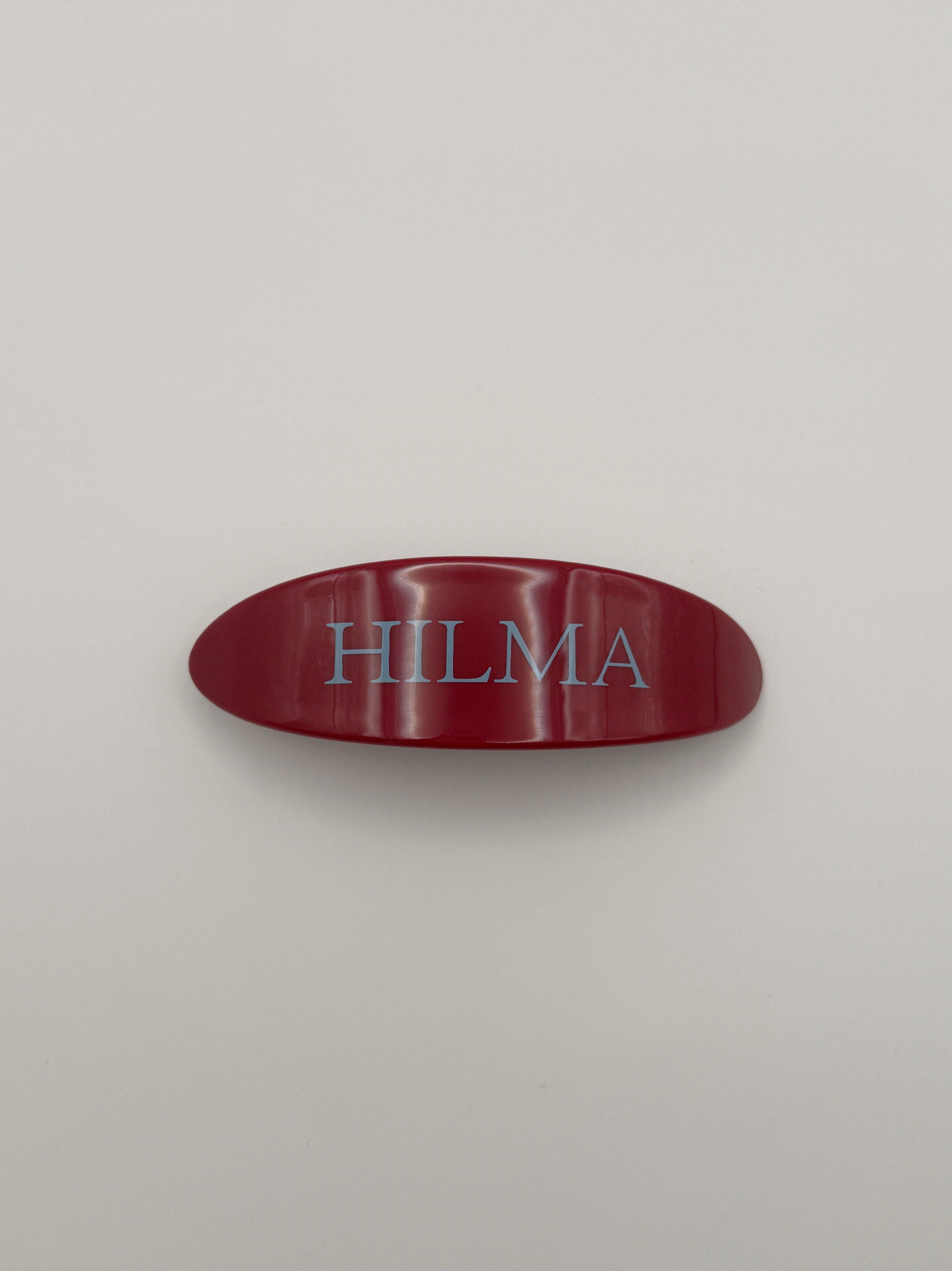 Barrette à cheveux avec logo Hilma