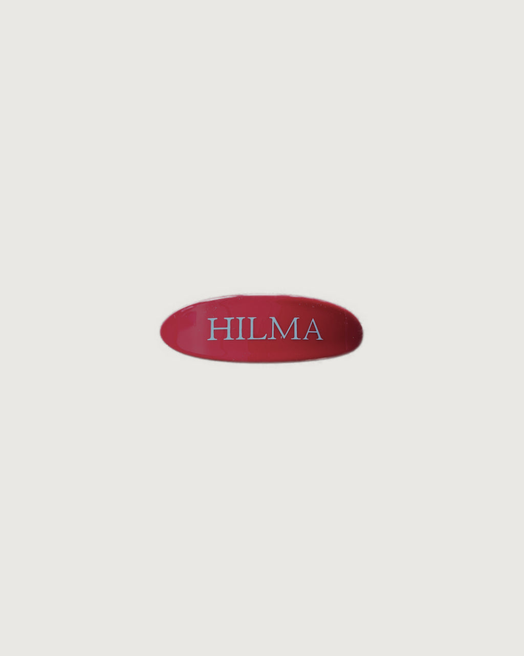 Haarspange mit Hilma-Logo