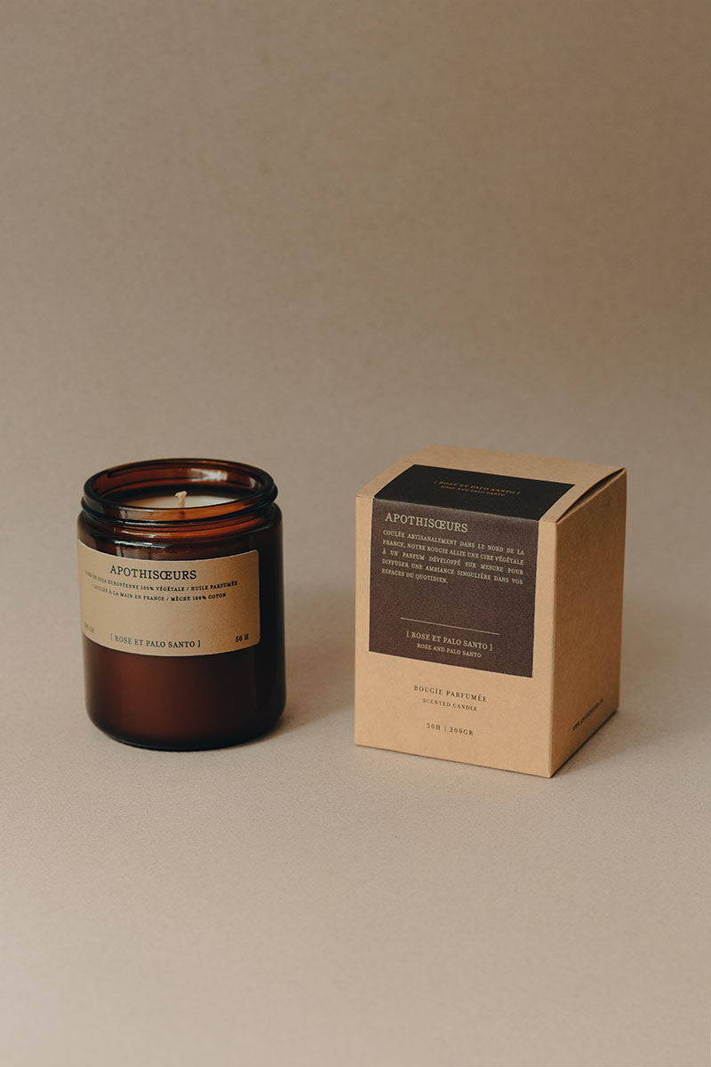 Apothisoeurs Rós og Palo Santo Kerti